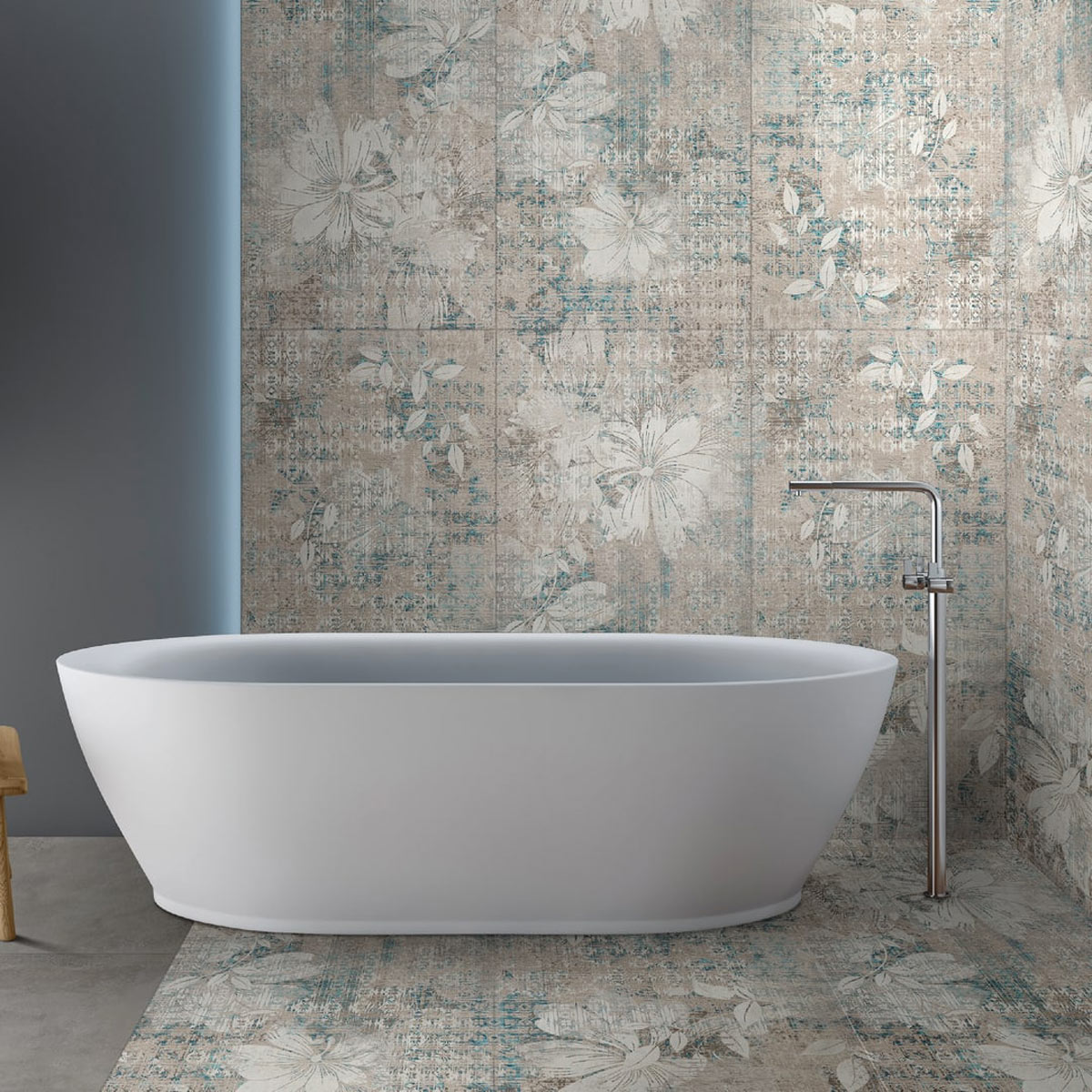 Piastrelle design per il bagno Leroy merlin