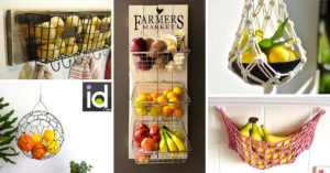 Tenere in ordine frutta e verdura in cucina... ecco 13 ispirazioni fai da te Tenere in ordine frutta e verdura in cucina