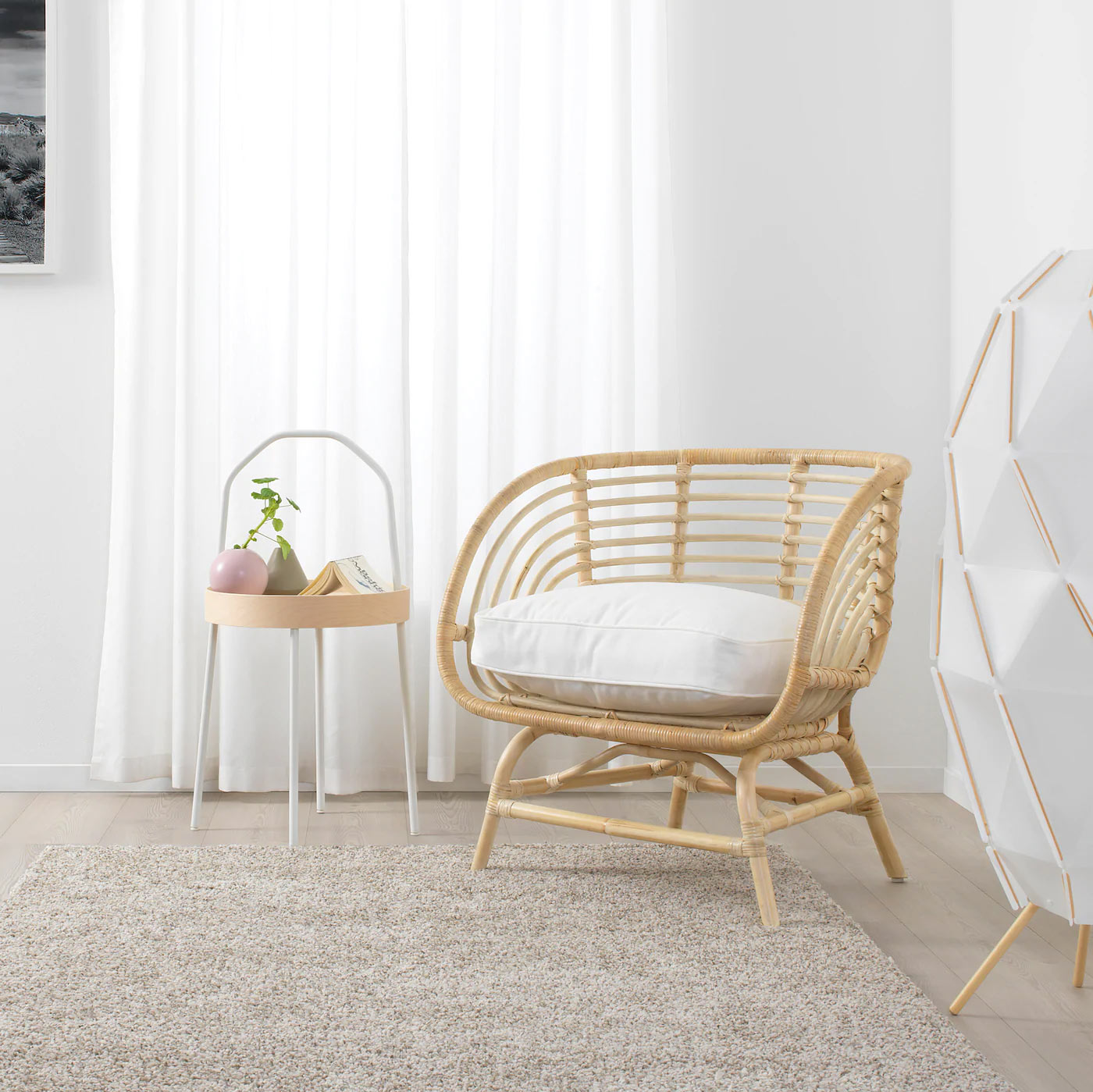 arredi IKEA in rattan