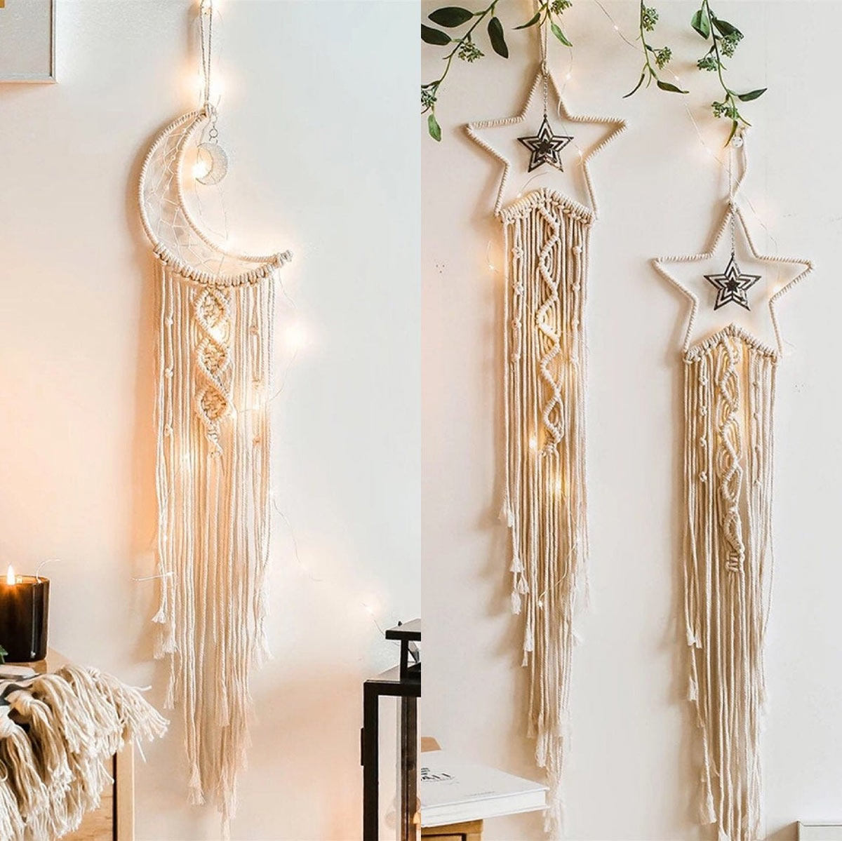 decorazioni in macrame