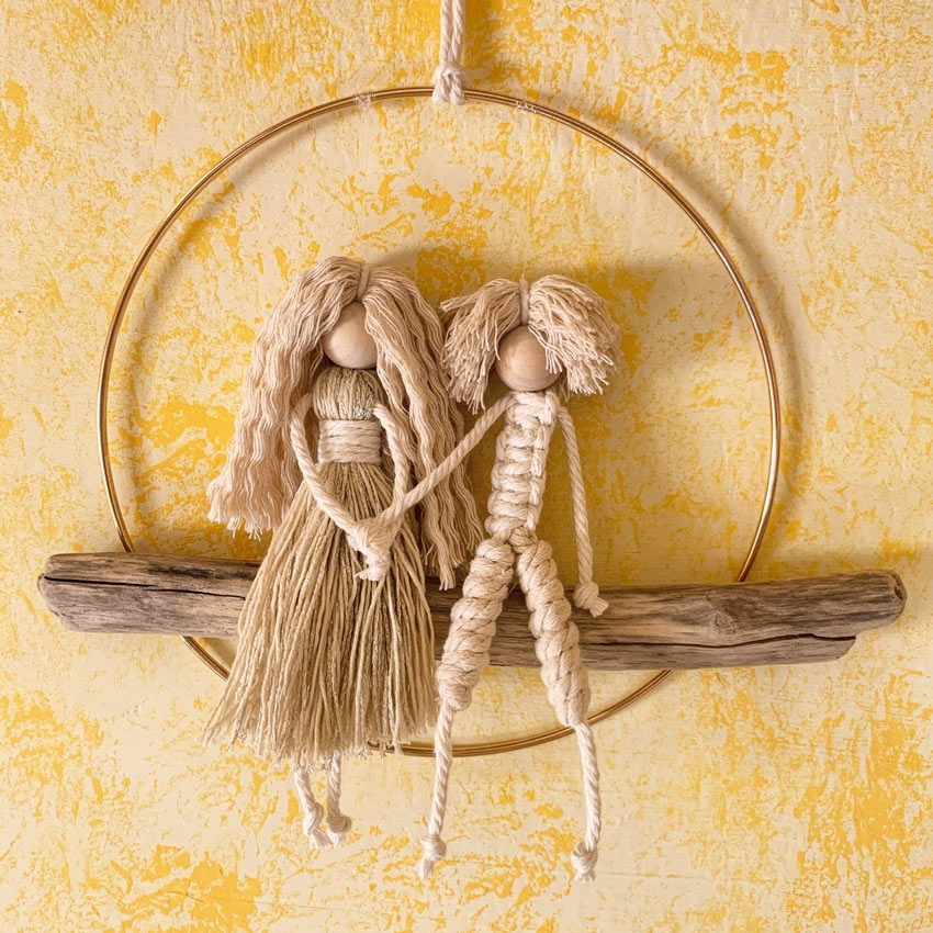 decorazioni in macrame fai da te