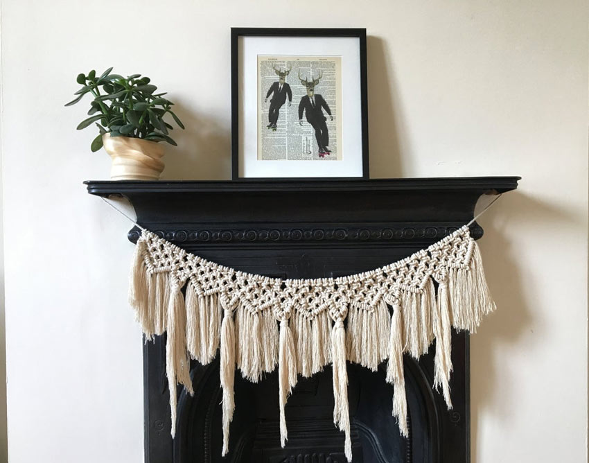 decorazioni in macrame fai da te