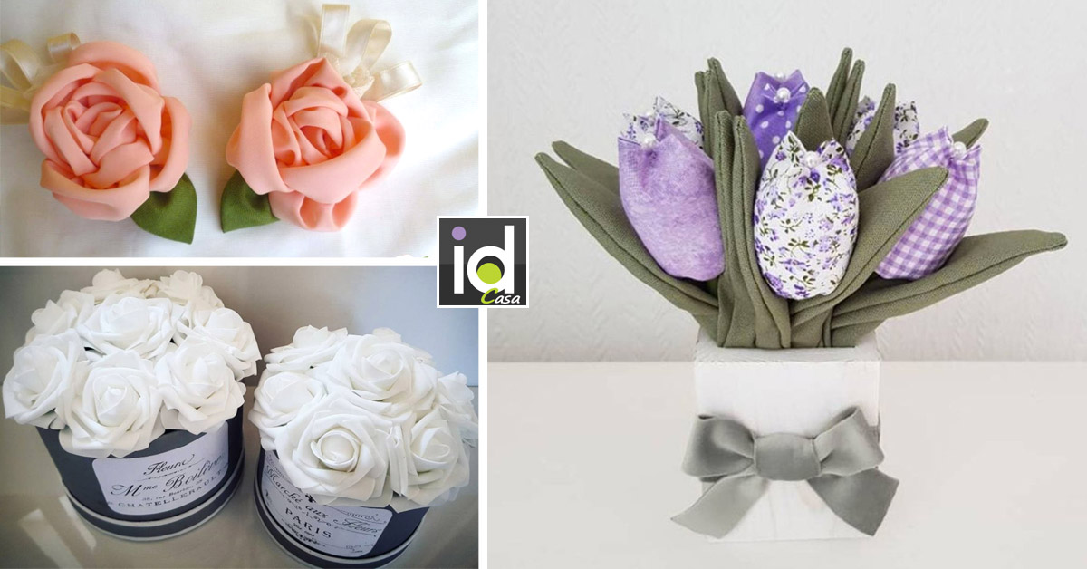 Fiori Di Stoffa Fai Da Te In Stile Shabby 9 Idee Per Ispirarvi