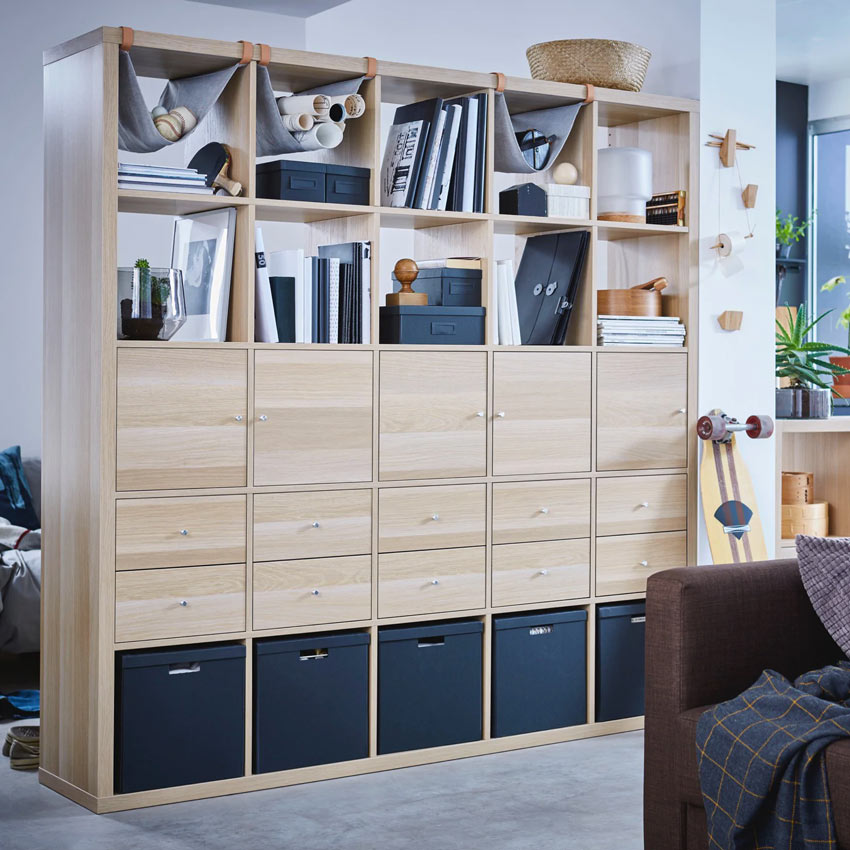 13 soluzioni di arredo con lo scaffale IKEA KALLAX! Ispiratevi