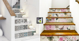 13 idee per decorare le scale con gli adesivi! Ispiratevi idee per decorare le scale con gli adesivi
