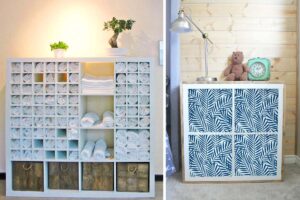 11 modi di utilizzare e personalizzare la collezione Kallax di Ikea! Ispiratevi Idee per personalizzare mobili Kallax di Ikea.