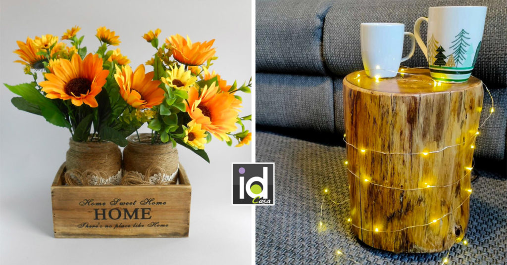 Le decorazioni fai da te per la casa! 12 idee in stile rustico