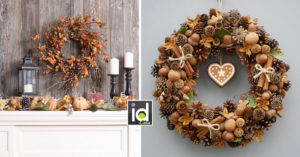 15 Ghirlande autunnali fai da te per decorare casa con stile Ghirlande autunnali per abbellire la casa