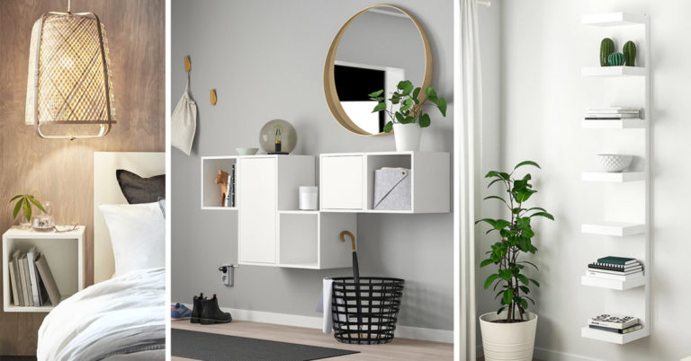 13 idee per arredare una parete con le mensole IKEA! Ispiratevi