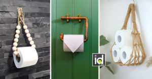 Porta rotoli fai da te per decorare il bagno in modo originale: 13 ispirazioni Porta rotoli fai da te per decorare il bagno