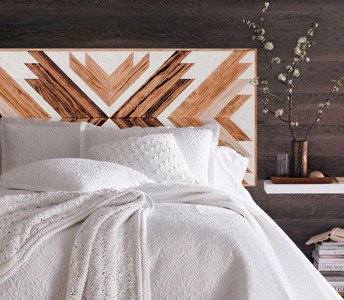 Testate per il letto creative e originali in legno.