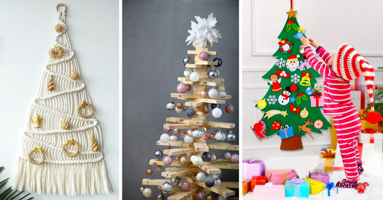 Alberi Di Natale Fai Da Te Originali E Creativi 10 Idee Da Copiare