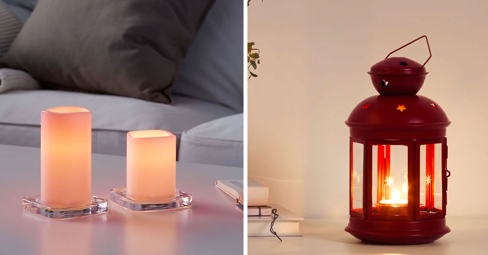 Candele e lanterne IKEA 2020.