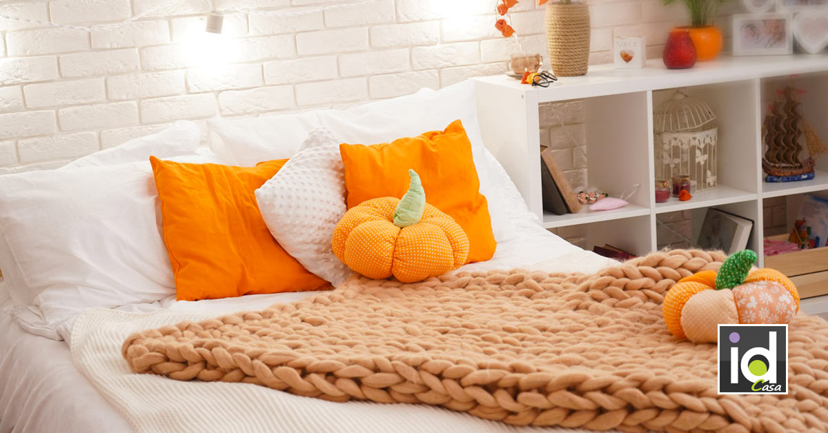 Come allestire il letto in autunno