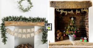 Decorazioni natalizie per il camino: 13 proposte irrinunciabili Decorazioni natalizie per il camino