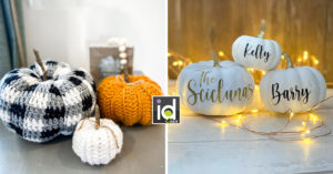 13 zucche ornamentali per una casa spettrale! Lasciatevi ispirare zucche decorative per decorare la casa in autunno.