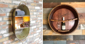 Abbellire le pareti con creatività: 16 rustiche idee fai da te Abbellire le pareti stile rustico fai da te.
