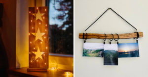 Decorazioni in legno fai da te: un atmosfera calda in casa Decorazioni in legno fai da te.