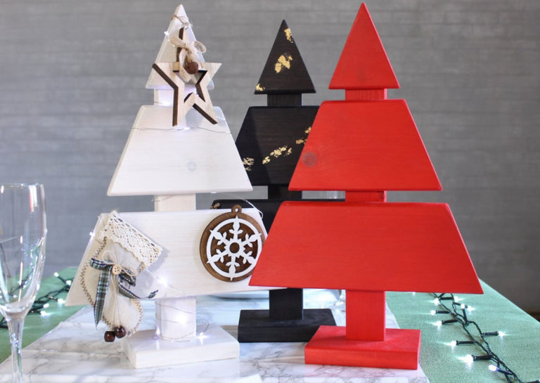 Le decorazioni natalizie in legno: 18 idee super creative