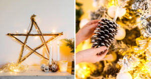 Decorare il Natale con elementi naturali: 15 idee riciclose Decorazioni natalizie con elementi naturali.