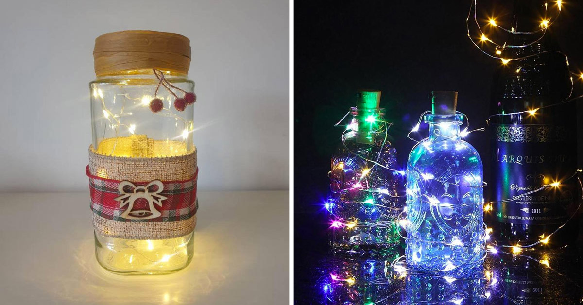 Lanterna natalizia fai da te con il riciclo creativo