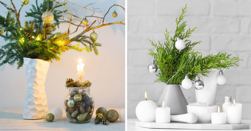 Un vaso natalizio: 13 ispirazioni per un Natale di design