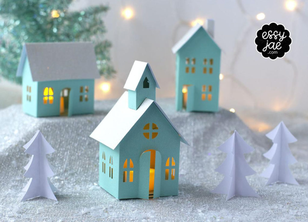 Casette Villaggio Natalizio Fai Da Te Il villaggio di Natale fai da te di carta: 8 ispirazioni per delle