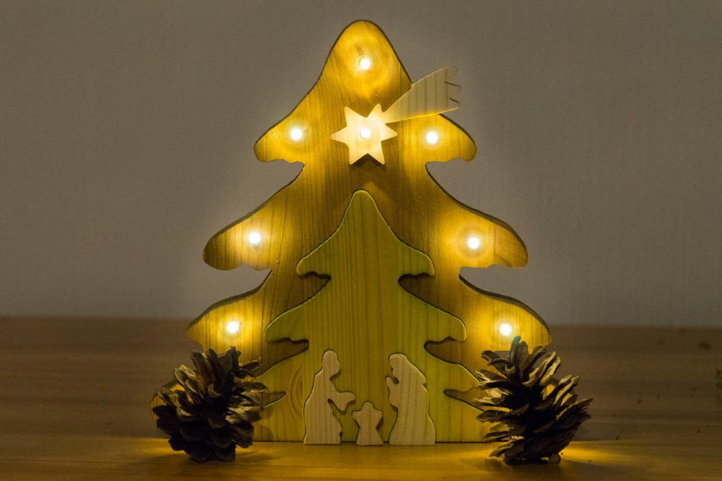 Woodart Natale: 9 splendide decorazioni in legno per ispirarsi