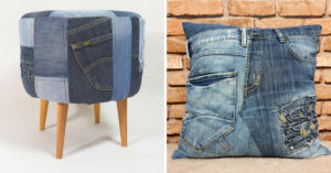 Riciclo creativo dei vecchi jeans: 11 idee da cui lasciarsi ispirare Riciclo creativo dei vecchi jeans