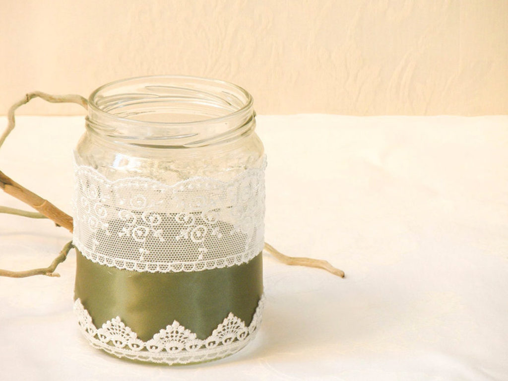 Barattoli di vetro stile shabby: 10 bellissime idee di riciclo