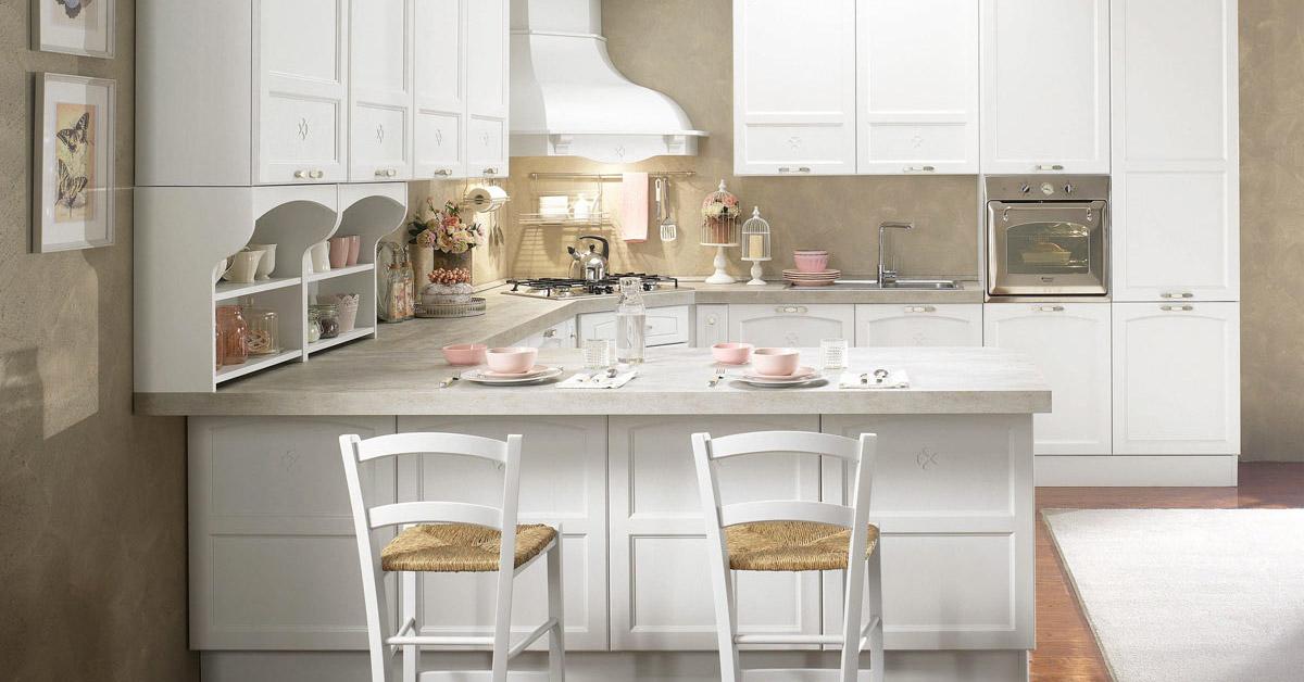 Cucine shabby chic Mondo Convenienza