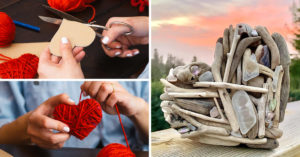 Cuori fai da te con materiale di riciclo: 9 idee per decorare casa Cuori fai da te con materiale di riciclo
