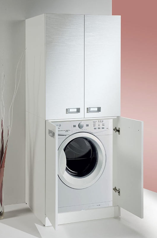 9 idee per un mobile sopra lavatrice bello e funzionale: ispiratevi