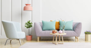 Arredare casa con i colori pastello: idee per soggiorno e camera da letto Arredare casa