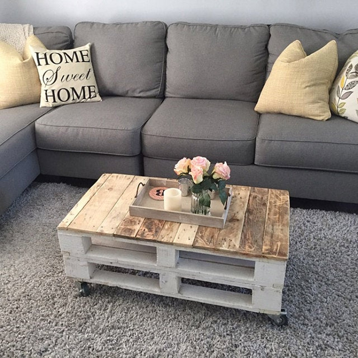 Arredare casa in stile shabby chic riciclando i pallet