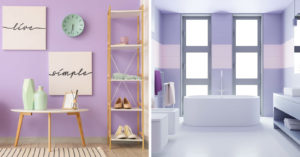 Color malva per le pareti: ecco come abbinarlo con stile! Ispiratevi Color malva per le pareti.