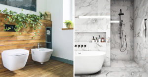 Gres porcellanato: texture piastrelle e ispirazioni per un bagno da sogno Gres porcellanato