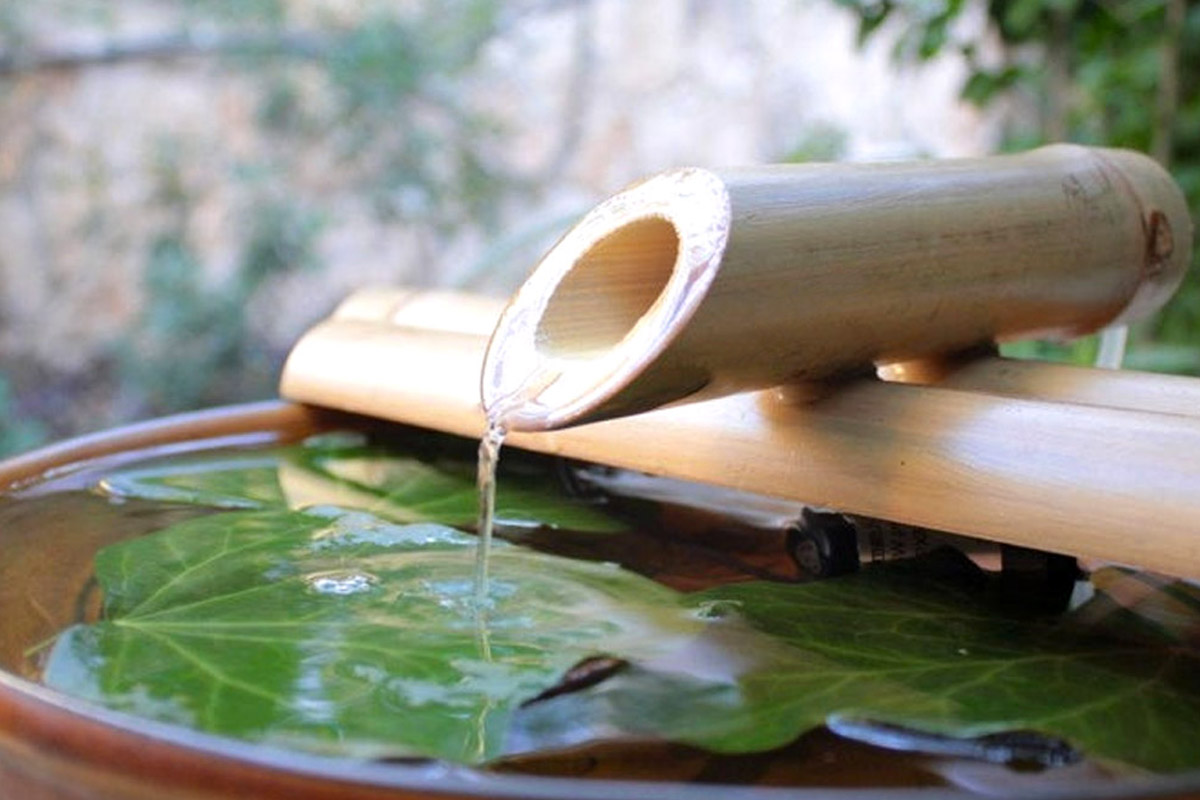 fontana da giardino particolare