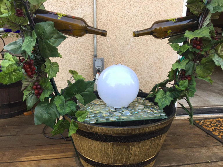 Una fontana da giardino particolare con queste 9 idee: ispiratevi