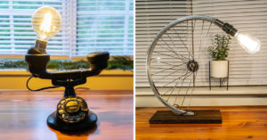 Ecco come realizzare una lampada originale con il riciclo di questi oggetti: ispiratevi Lampade originali con oggetti di riciclo.