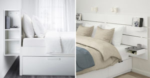 Strutture e letti e matrimoniali IKEA: 9 soluzioni per una camera da letto funzionale IKEA.