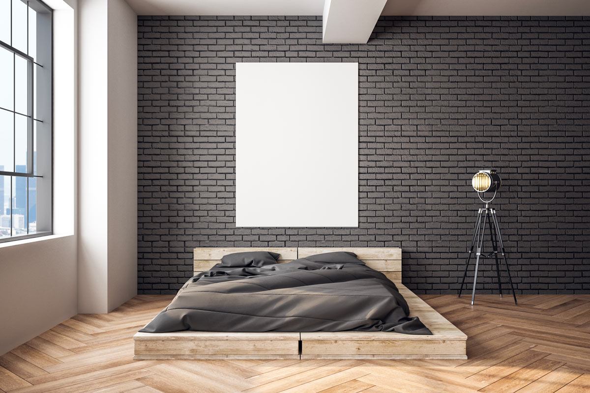 come arredare una camera da letto in stile industriale