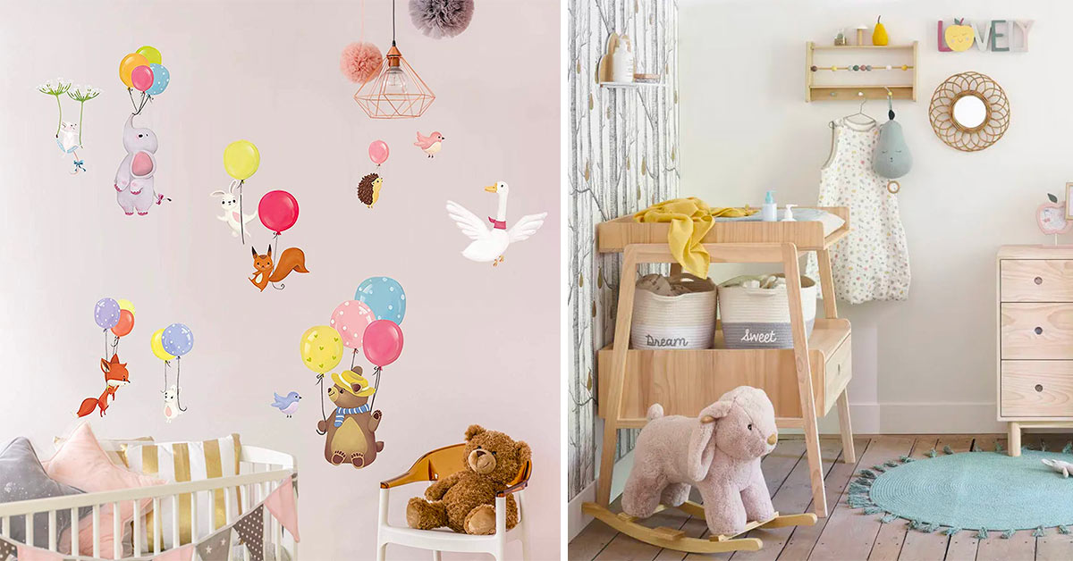 Camerette neonati: tante idee di decorazioni uniche per rendere la cameretta accogliente