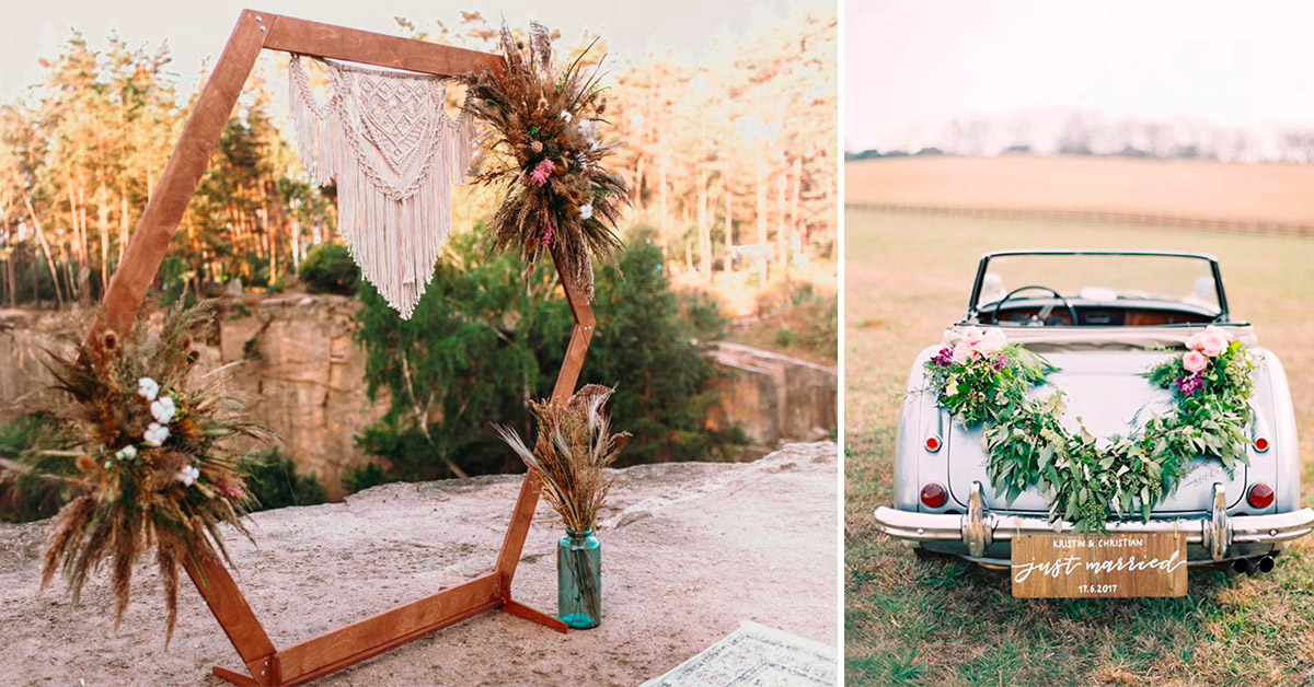 5 idee di decorazioni shabby chic per un matrimonio davvero romantico