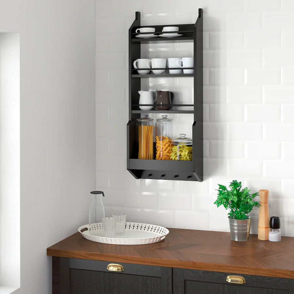 4 Supporti Per Mensole IKEA &ndash; Ricambio Per HEMNES, HAVSTA (codice 106414)