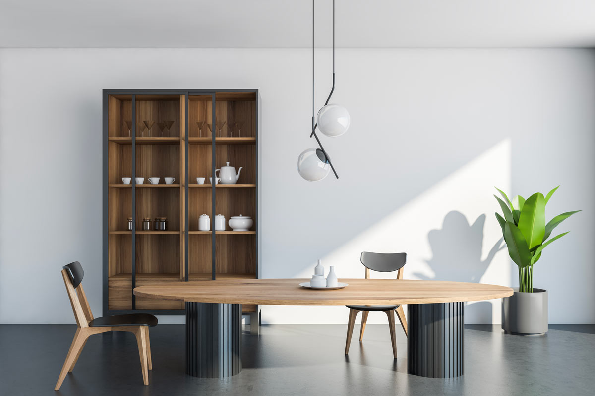 tavolo ovale per arredamento bold