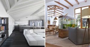 Come valorizzare l’arredamento di una casa con le travi a vista Arredare casa con travi a vista.