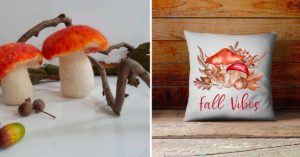 Tanti funghi e funghetti per decorare la nostra casa d'autunno Decorare casa per l'autunno con i funghi