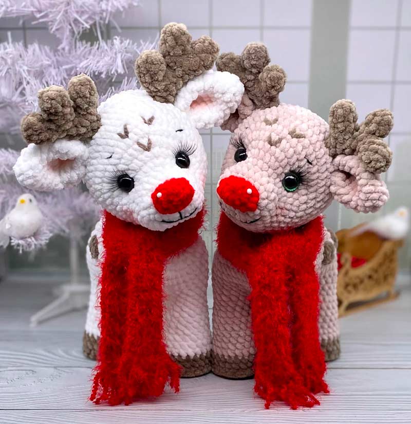 decorazioni di Natale tema renne