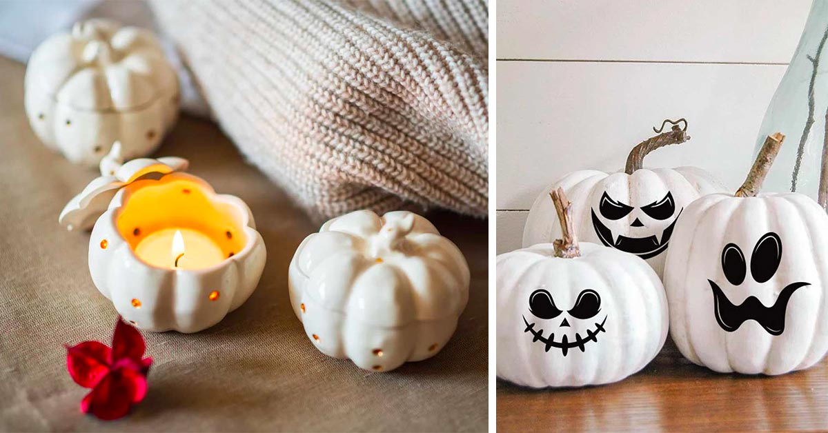 Decorazioni halloween shabby chic fai da te